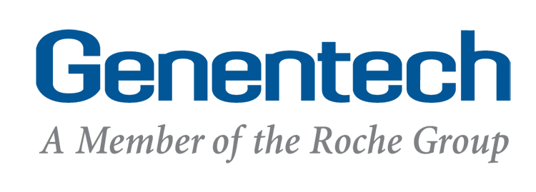 Genentech, a member of the Roche Group, logo