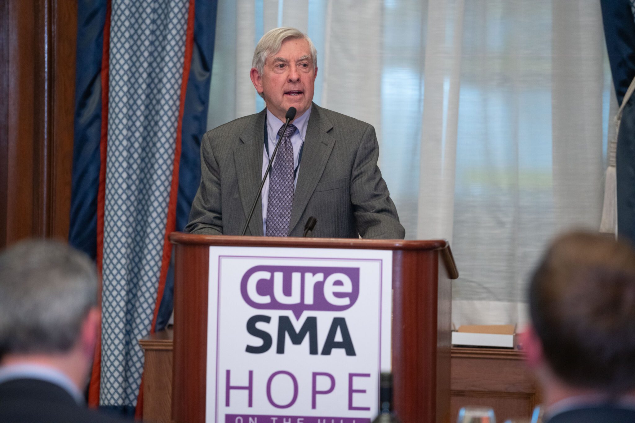 Hope on the Hill Dinner sponsored by Cure SMA, Washington, DC, Nov. 29, 2023.  Photo:  Jay Mallin