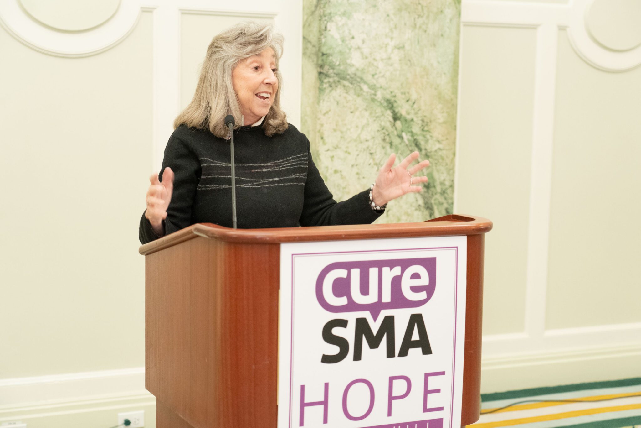 Hope on the Hill Dinner sponsored by Cure SMA, Washington, DC, Nov. 29, 2023.  Photo:  Jay Mallin