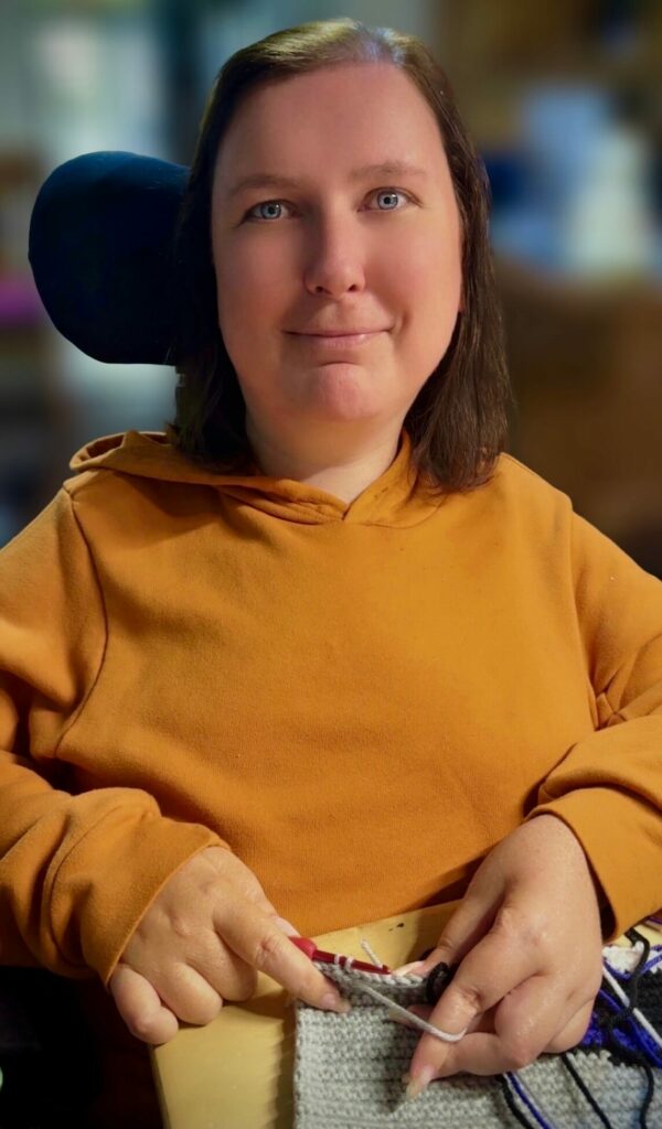 Kassie Manchester - crocheting