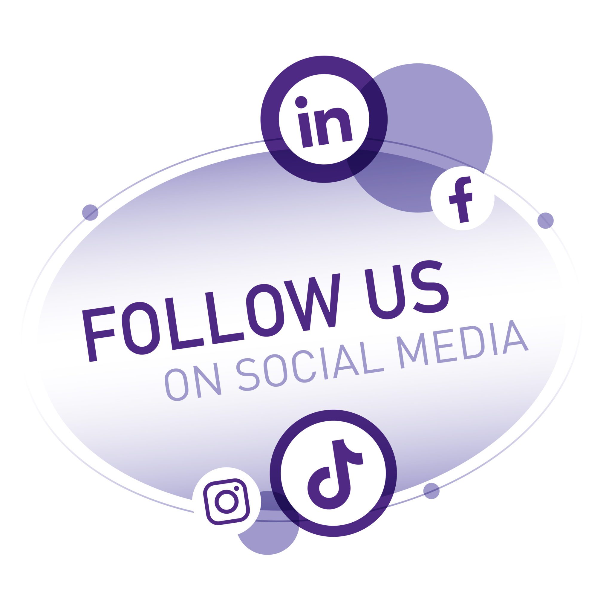 Follow us on Social Media Graphic
